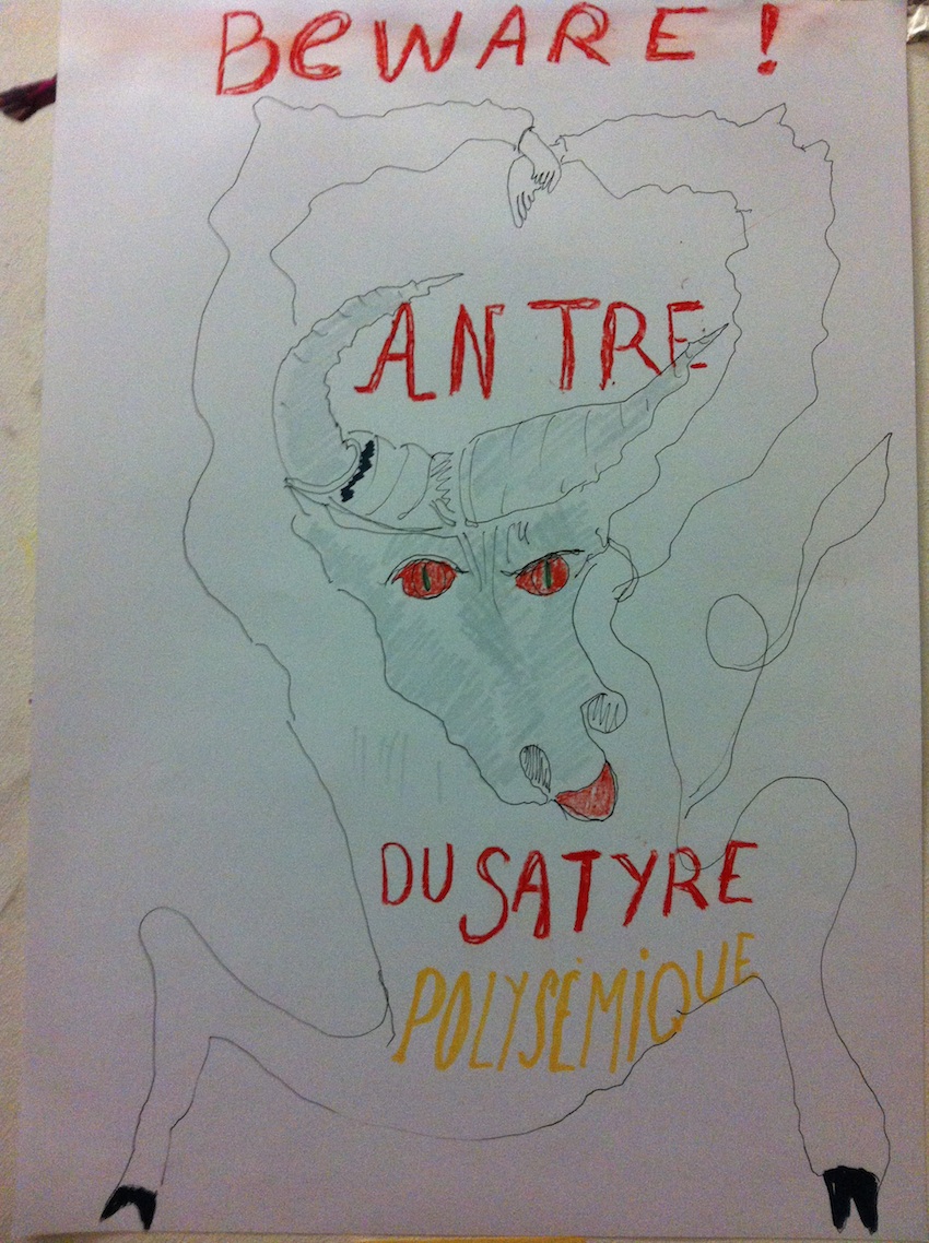 Antre du Satyre polysemique pour site