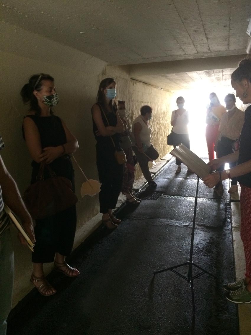 Second tunnelpoursite